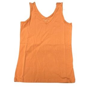 New - Universal Standard Orange Sleeveless Women's Tank Top